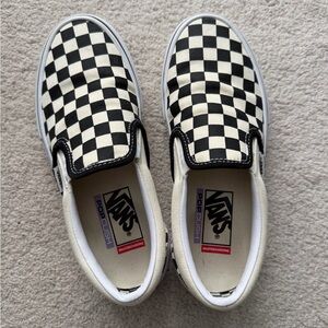 Vans Skate Slip-On Checkerboard Shoe